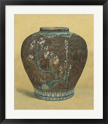 Framed Oxidized Porcelain I Print