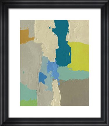 Framed Random Logic I Print