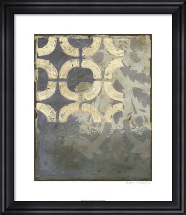 Framed Wisteria I Print