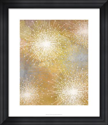 Framed Allium I Print