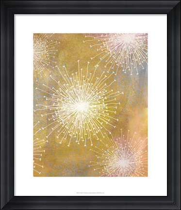 Framed Allium II Print