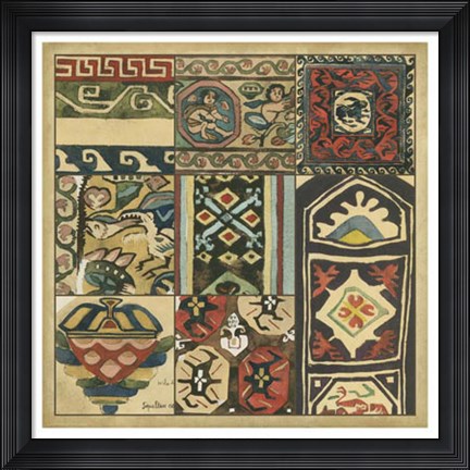 Framed Byzantine Relics II Print