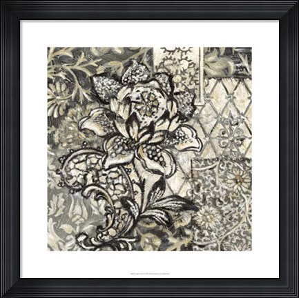 Framed Graphic Chintz II Print