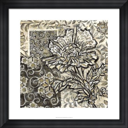 Framed Graphic Chintz III Print