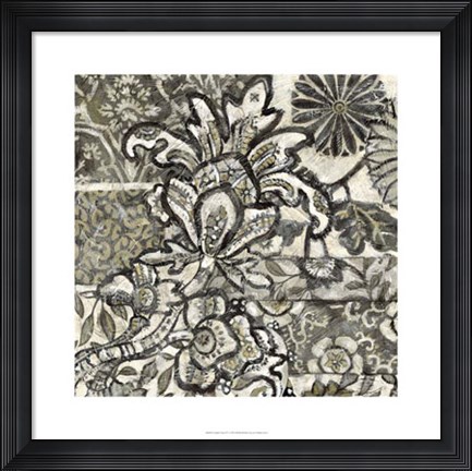 Framed Graphic Chintz IV Print