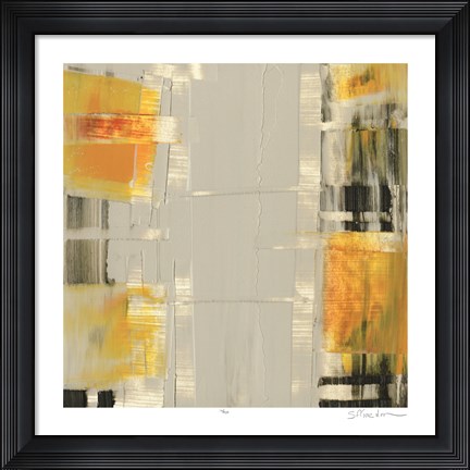 Framed Schematic I Print