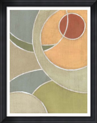 Framed Muted Novas I Print