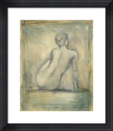 Framed Contemporary Figure Study I Print