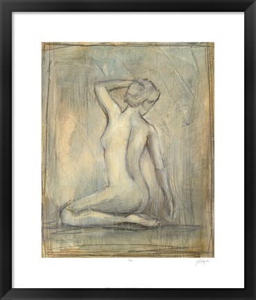 Framed Contemporary Figure Study II Print
