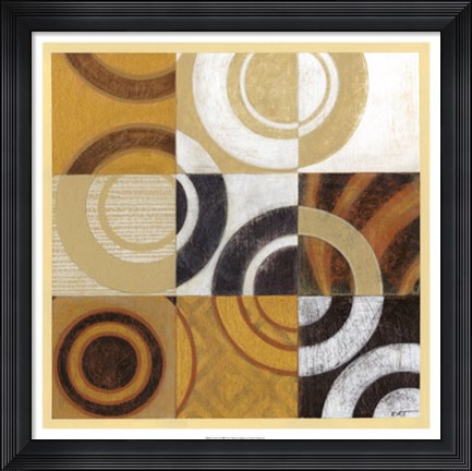 Framed Pulse I Print