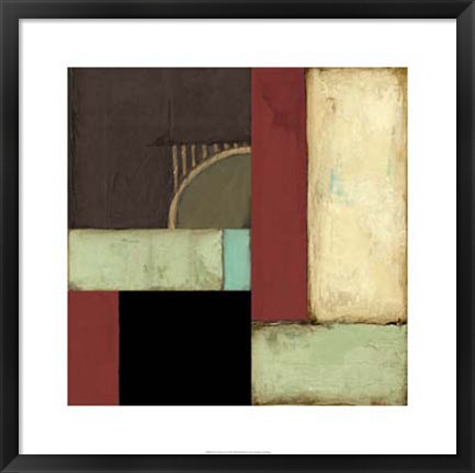 Framed Loft Abstract I Print