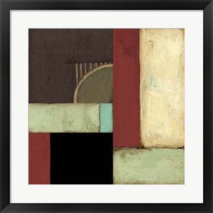 Framed Loft Abstract I Print