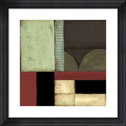 Framed Loft Abstract IV Print