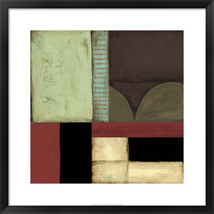 Framed Loft Abstract IV Print