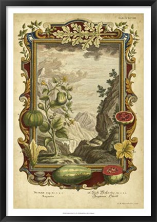 Framed Genesis Fruits II Print