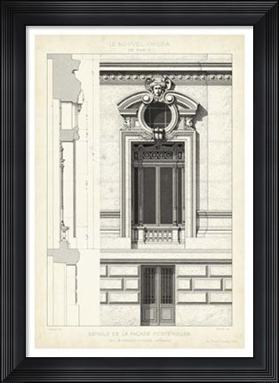 Framed Motifs Historiques II Print