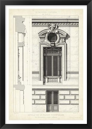 Framed Motifs Historiques II Print