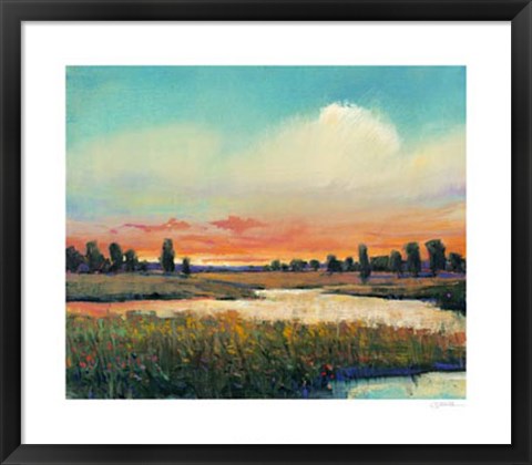 Framed Fading Light Print