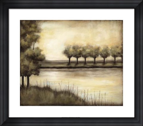 Framed Waterside Revelry I Print