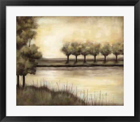 Framed Waterside Revelry I Print