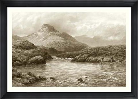 Framed Tight Line Print