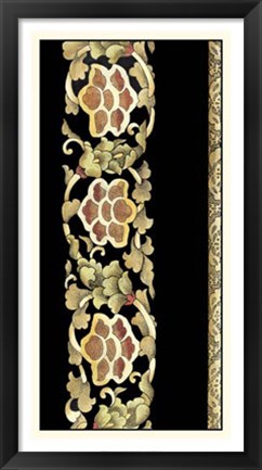 Framed Regal Adornment IV Print