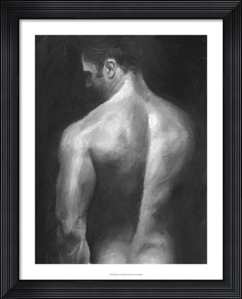 Framed Male Nude I Print