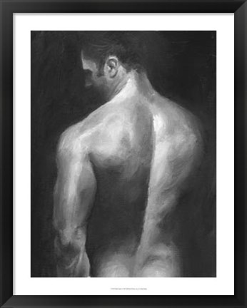 Framed Male Nude I Print