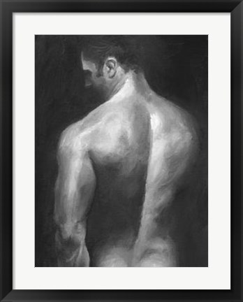 Framed Male Nude I Print