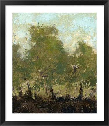 Framed Meadow Abstract I Print