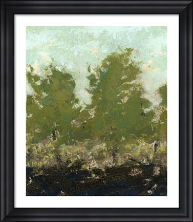 Framed Meadow Abstract II Print