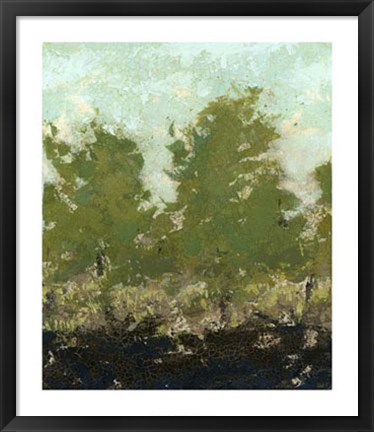 Framed Meadow Abstract II Print