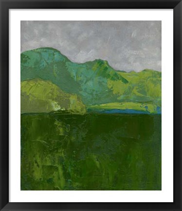 Framed Blue Ridge I Print