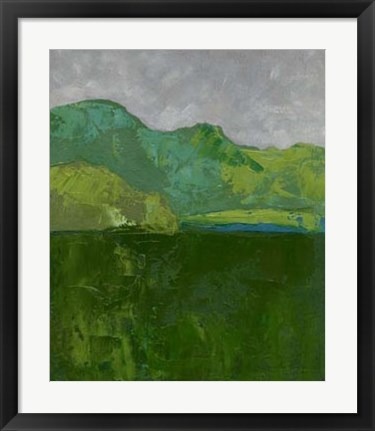 Framed Blue Ridge I Print