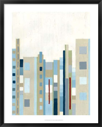 Framed Broadway Horizon II Print