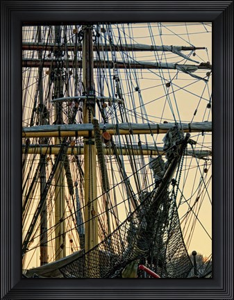 Framed Rigging I Print