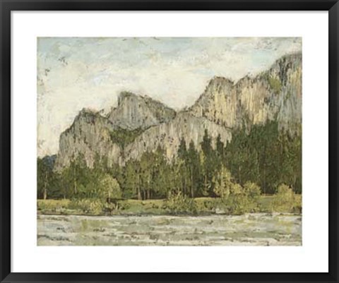 Framed Western Landscape I Print