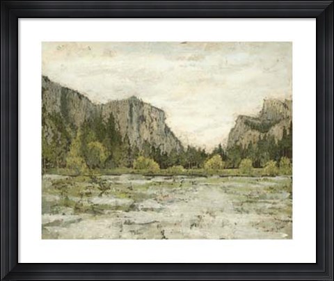 Framed Western Landscape II Print