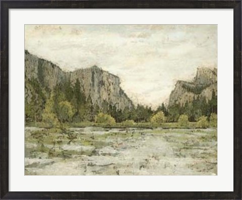 Framed Western Landscape II Print