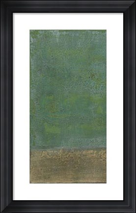 Framed Chrysocolla I Print