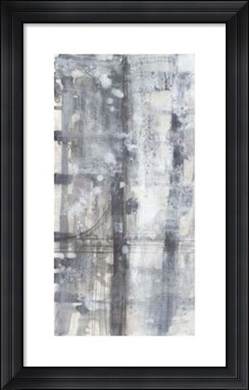 Framed Grey Matter I Print