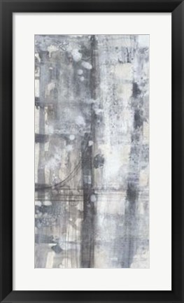 Framed Grey Matter I Print