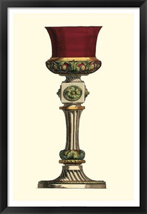 Framed De La Fosse Goblet I Print