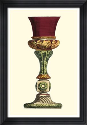 Framed De La Fosse Goblet II Print