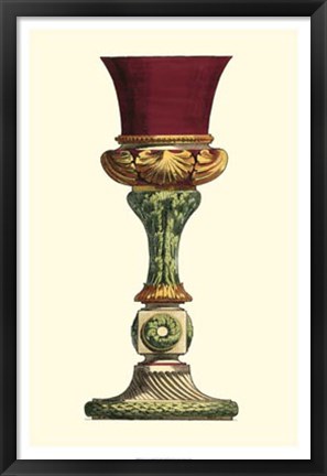 Framed De La Fosse Goblet II Print