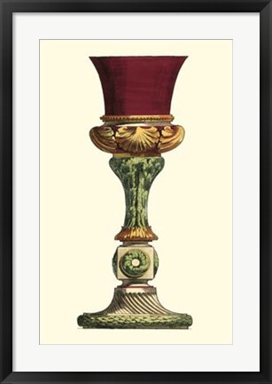 Framed De La Fosse Goblet II Print