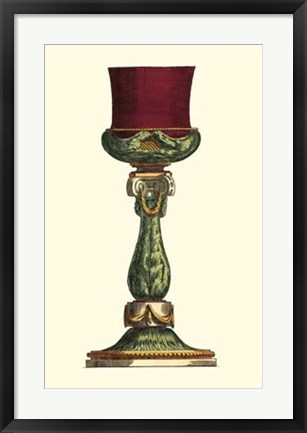 Framed De La Fosse Goblet III Print