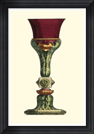 Framed De La Fosse Goblet IV Print