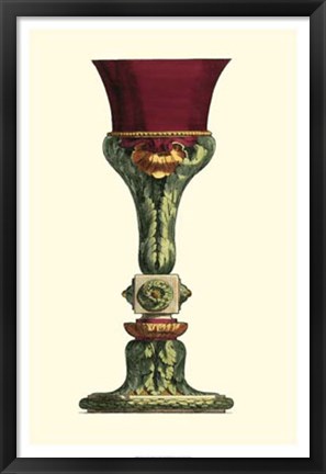 Framed De La Fosse Goblet IV Print