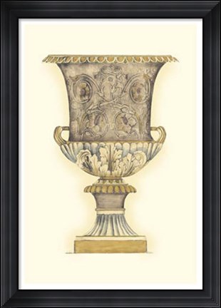 Framed Dusty Urn Sketch III Print